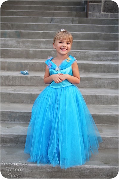 Cinderella costume for 5 year old girl