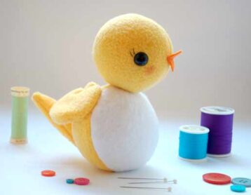 [Free] Bird Stuffed Animal Patterns To Sew Feathered Friends ⋆ Hello Sewing