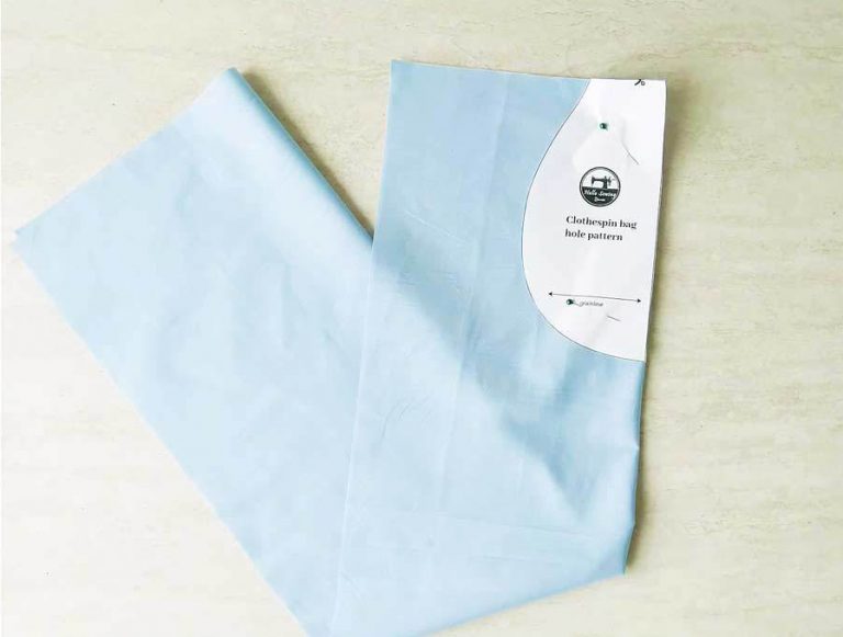 How To Make A Clothespin Bag Pattern And VIDEO Tutorial ⋆ Hello Sewing