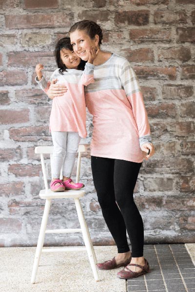 Free Sewing Pattern - Girls Sweatshirt Tunic - Life Sew Savory