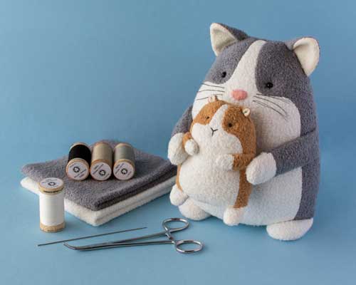 Free cat sewing pattern