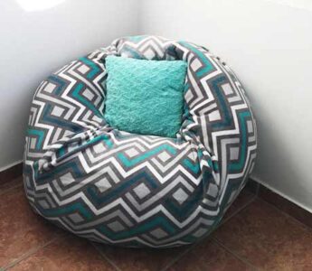 14 FREE Bean Bag Chair Sewing Patterns ⋆ Hello Sewing