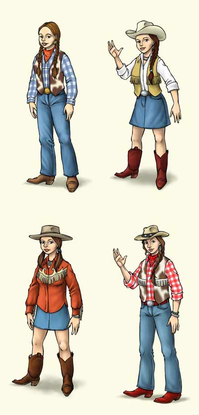 DIY Classic Cowgirl Costume