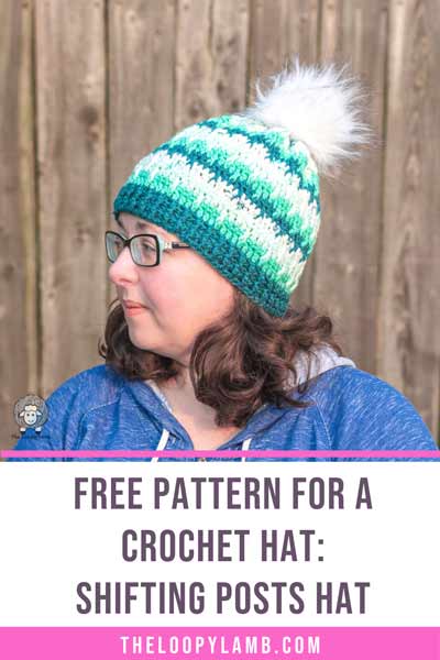 Crochet Chemo Hat: Shifting Posts Hat