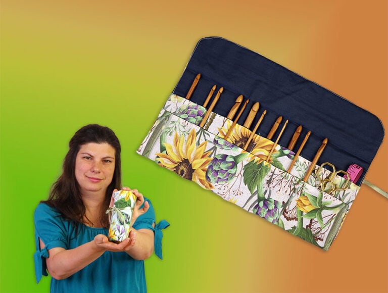 DIY Crochet Hook Roll