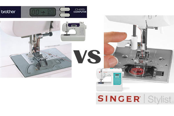 Singer vs Brother Serger Comparison Video 