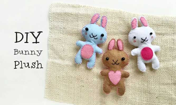 Bunny plush – free pattern