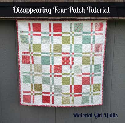 Disappearing Four Patch Block Tutorial