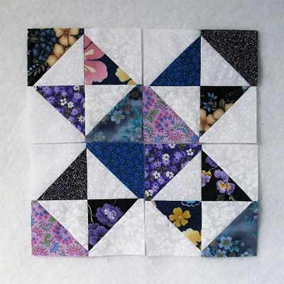 Super easy broken dushes quilt pattern