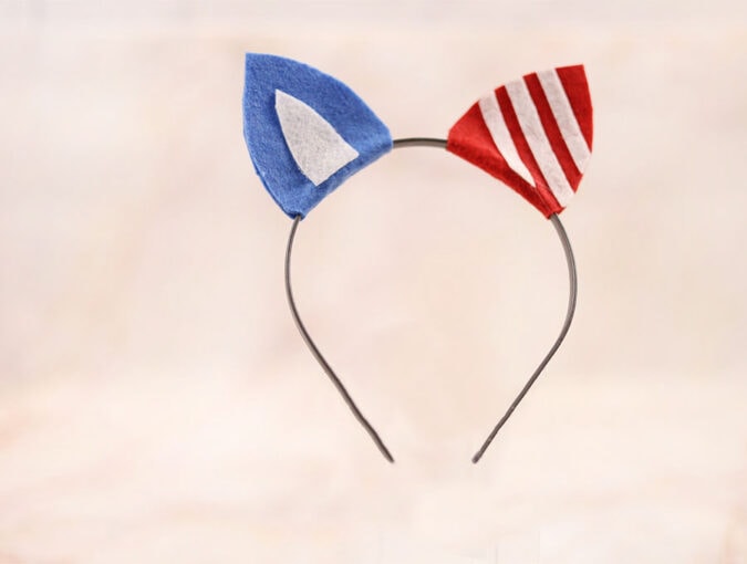 DIY Cat Ear Headband ⋆ Hello Sewing