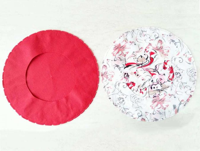 How To Make A Beret (FREE French Beret Hat Pattern + VIDEO) ⋆ Hello Sewing