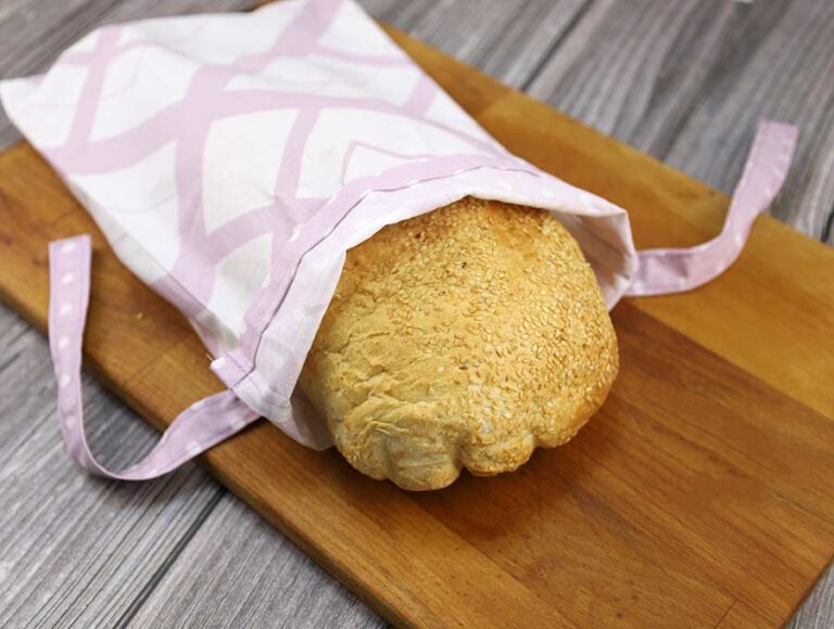 How to Make a Reusable Bread Bag – DIY Bread Bag Tutorial