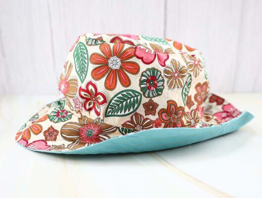 How To Make A Bucket Hat - Reversible Bucket Hat Pattern (VIDEO) ⋆ ...