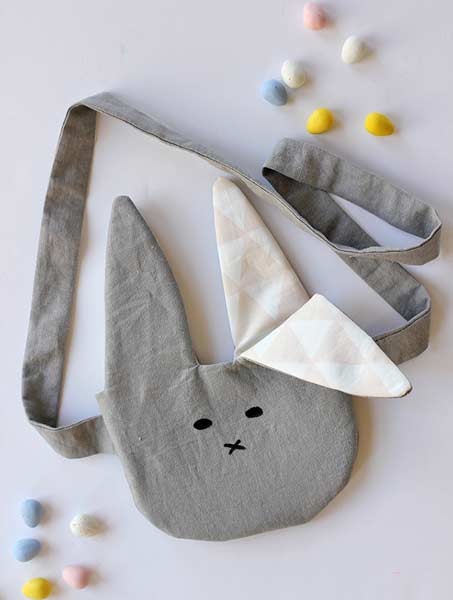 diy bunny purse