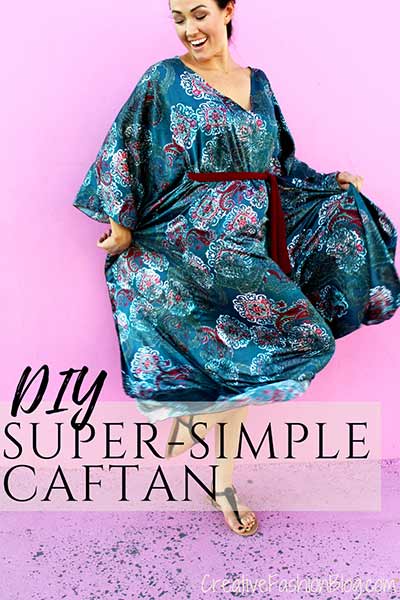 Super simple kaftan pattern