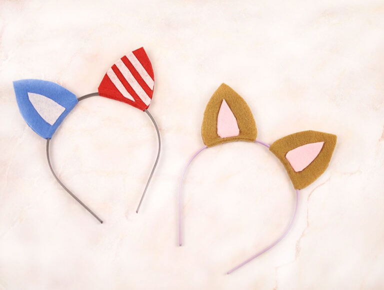 DIY Cat Ear Headband