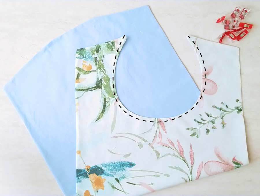 Peg bag sewing online pattern