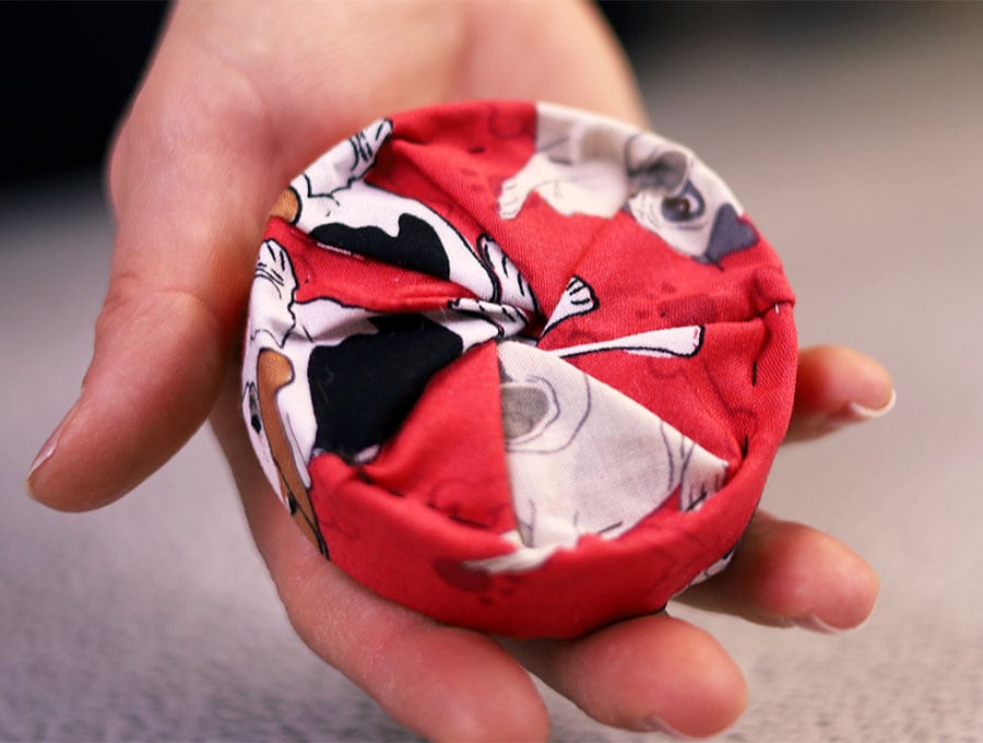 diy collapsible thread catcher