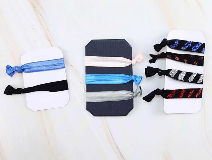 The Spohrs Are Multiplying DIY Fold Over Elastic Headbands & Hair Ties