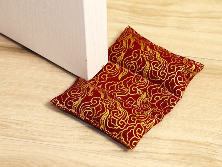 Fabric Door Wedge // Sewing Pattern and Video