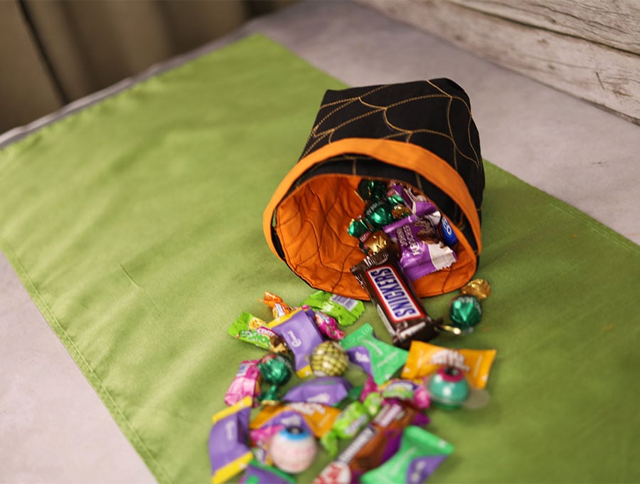 diy trick or treat bag for halloween