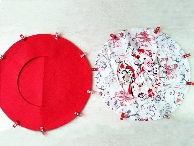 How To Make A Beret (FREE French Beret Hat Pattern + VIDEO) ⋆ Hello Sewing