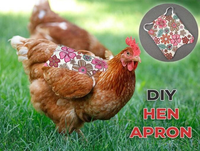 How To Make A Hen Apron Free Chicken Saddle Pattern Hello Sewing