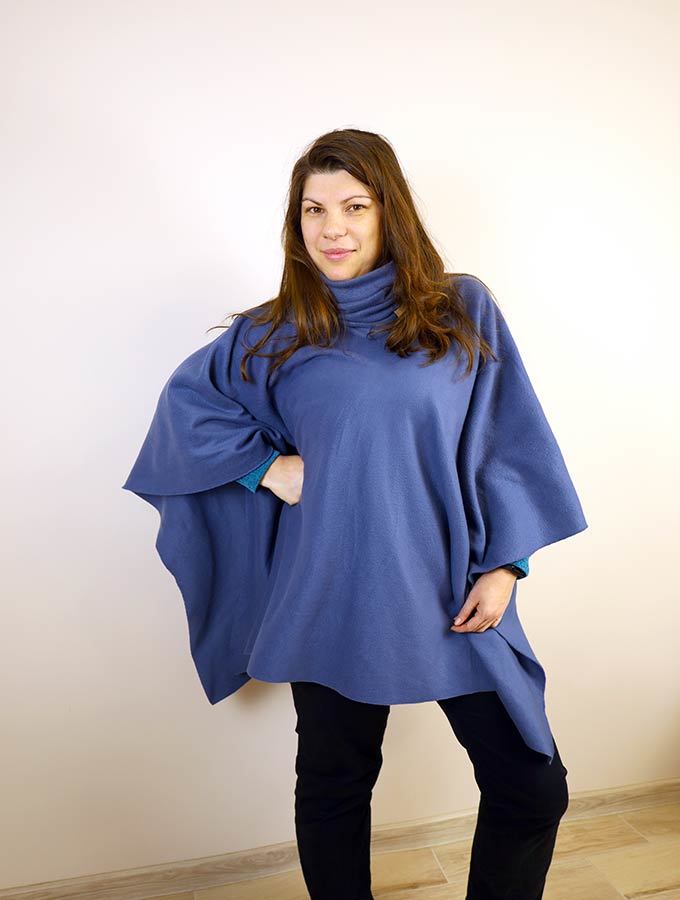 diy hooded poncho