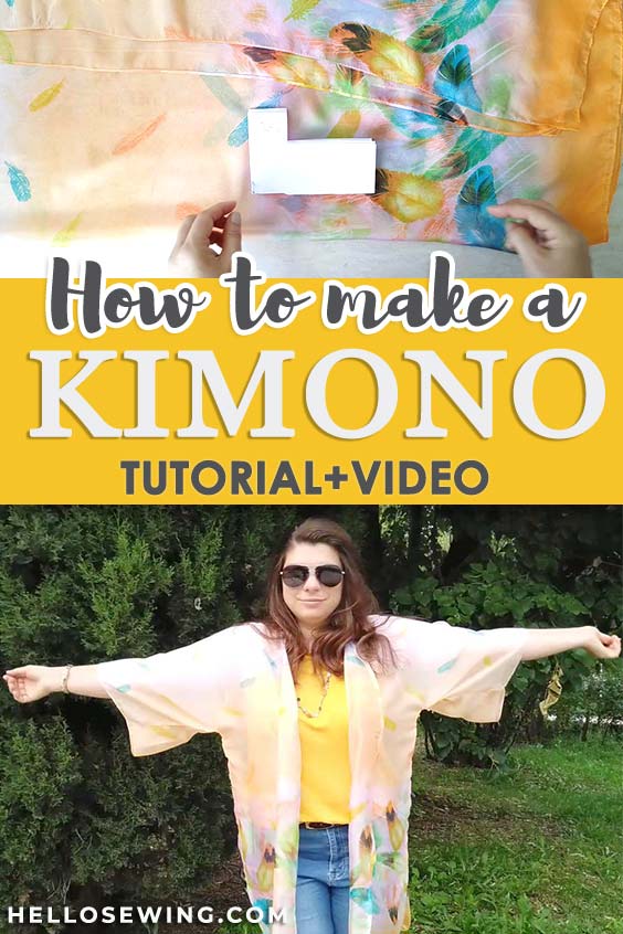 how to make a kimono top