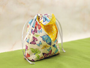 How To Make Fabric Origami Gift Bag In ANY Size [VIDEO And Pattern] ⋆ ...