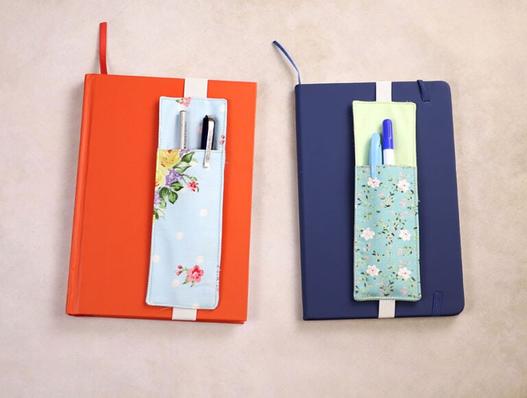 DIY Pen Holder Bookmark for ANY Notebook, Journal, Book or Binder