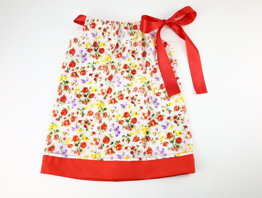 diy pillowcase dress pattern and tutorial how to make it