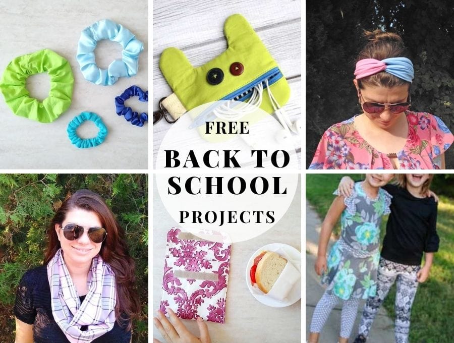 25+ Easy Back To School Sewing Projects With Free Patterns And Tutorials ⋆ Hello  Sewing