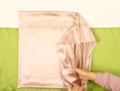 DIY Satin Or Silk Pillowcase With A Flap / How To Make A Real Silk ...