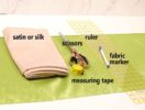 DIY Satin Or Silk Pillowcase With A Flap / How To Make A Real Silk ...