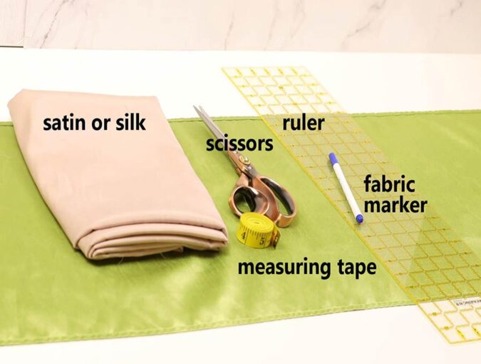 DIY Satin Or Silk Pillowcase With A Flap / How To Make A Real Silk