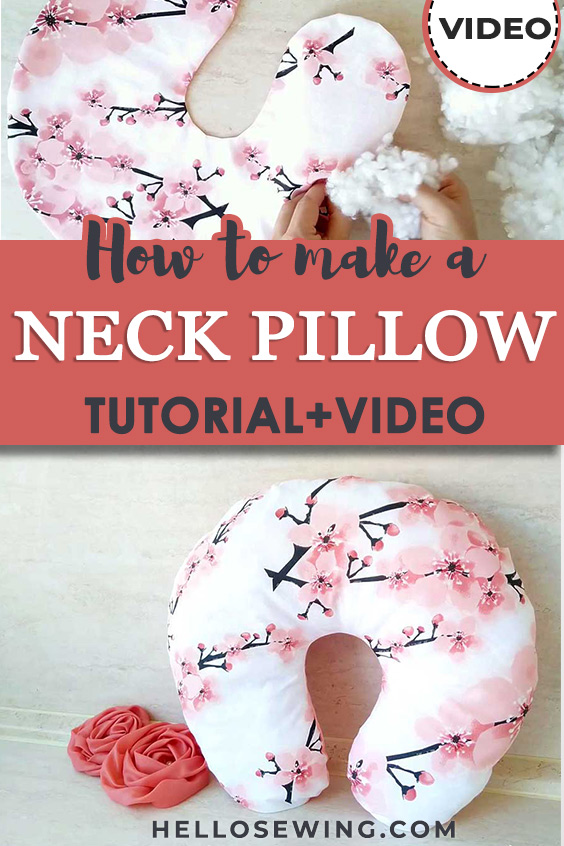 make a travel pillow