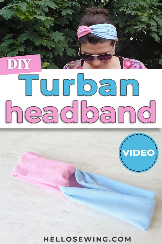 how to make a turban headband