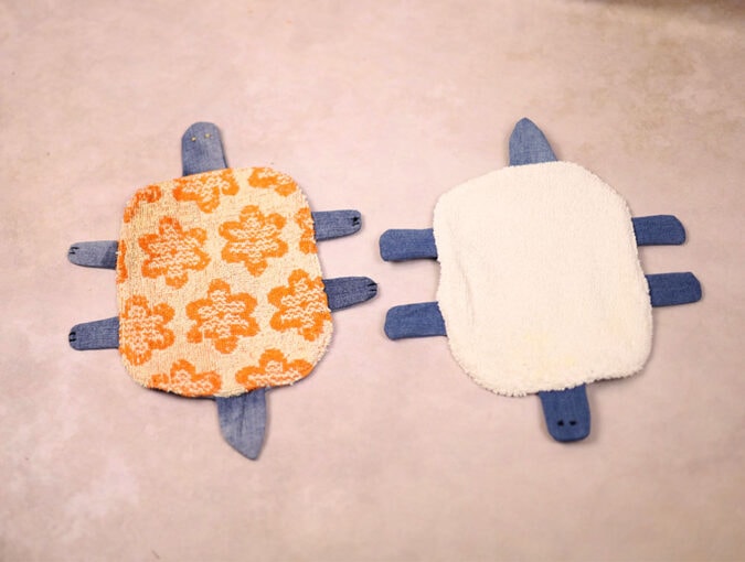 How To Sew A Turtle Mop [Free Turtle Mop Pattern] ⋆ Hello Sewing