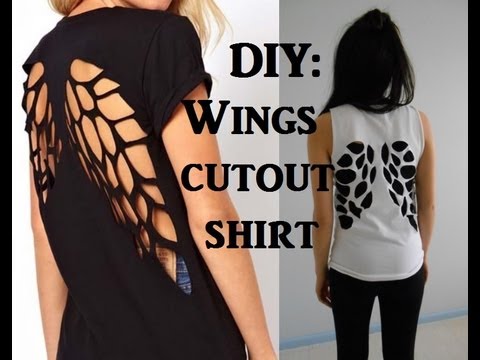 DIY Cutout T Shirt Inspiration and Tips