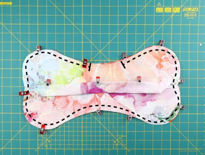 DIY Dog Bone Pillow Pattern Headrest Pillow Tutorial (VIDEO) ⋆ Hello Sewing