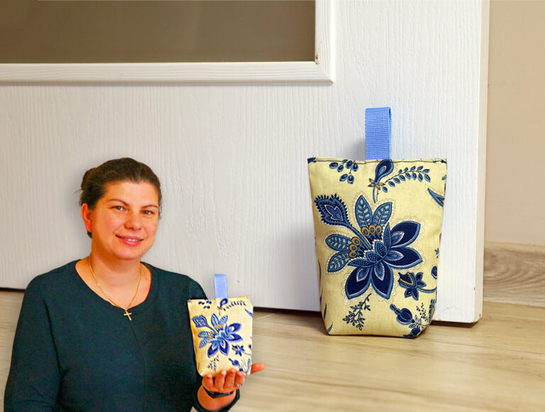 DIY Door Stopper // Easy Door Stopper Sewing Pattern