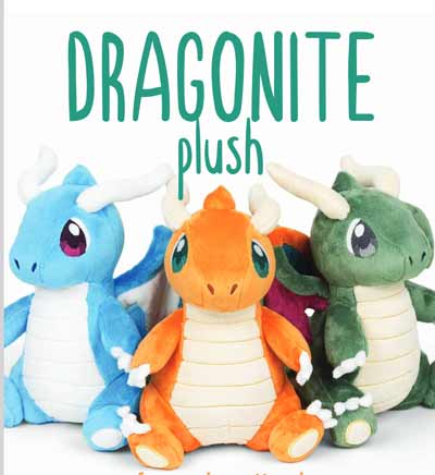 Dragonite – free pattern for a dragon