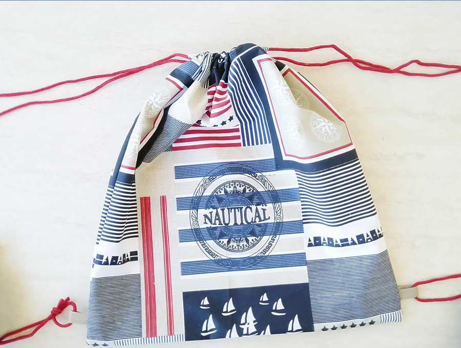 DIY Mini Canvas Drawstring Bags - 12 Pc.