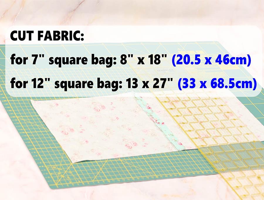 drawstring bag sizes