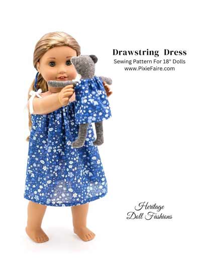 Play and Dress Clothes Patterns for 18 Doll Clothes 