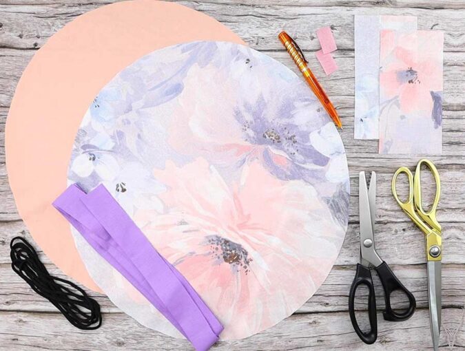DIY Round Drawstring Makeup Bag (VIDEO) ⋆ Hello Sewing