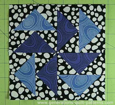 Dutchman's Puzzle Quilt Block