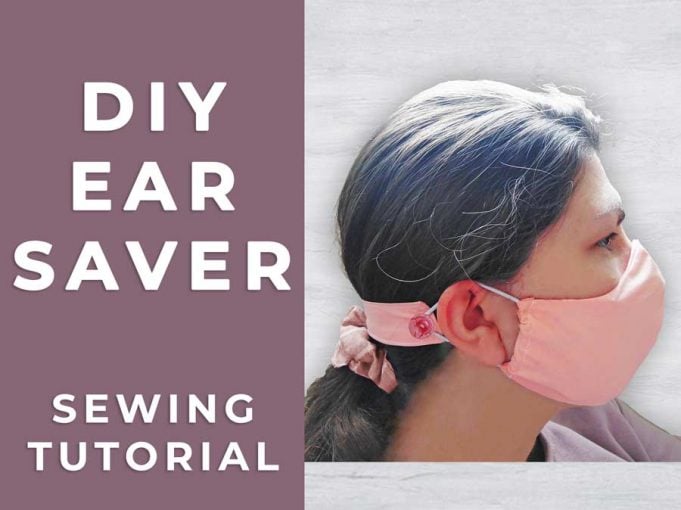 How to Knit Ear Savers for Wearing with Face Masks - Our Daily Craft