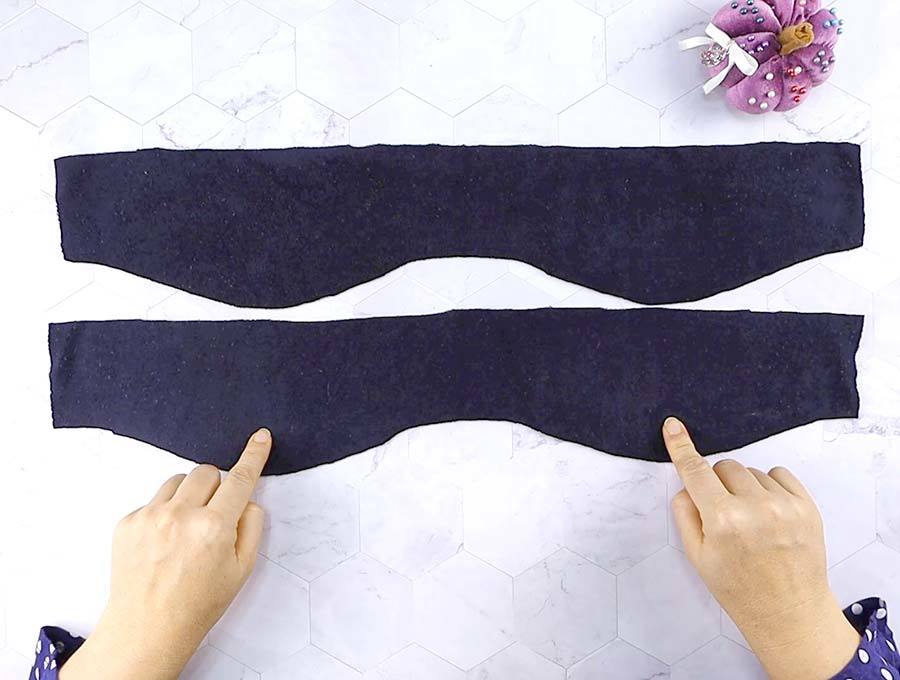 DIY Fleece Ear Warmer Headband Tutorial And Free Pattern ⋆ Hello Sewing